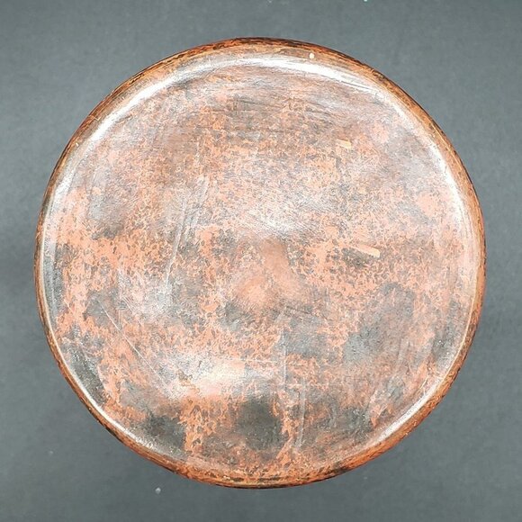 Nicaraguan Carved & Etched Fish Terracotta Folk Art Vase - Picture 4 of 9